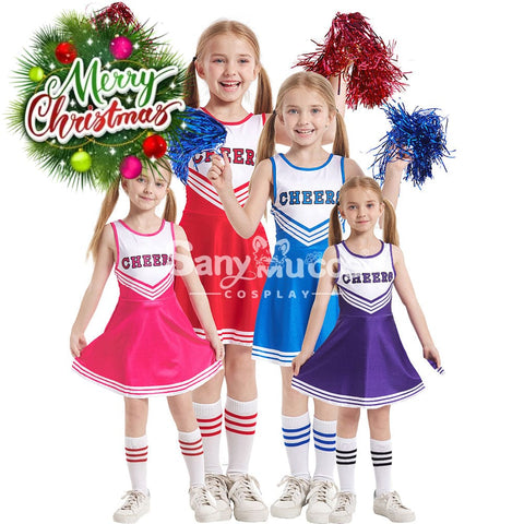 【In Stock】Halloween Cosplay Cheerleading Costume Kid Size Costumes