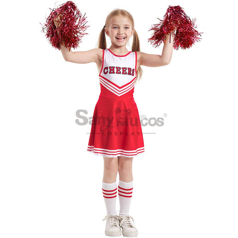 【In Stock】Halloween Cosplay Cheerleading Costume Kid Size Costumes