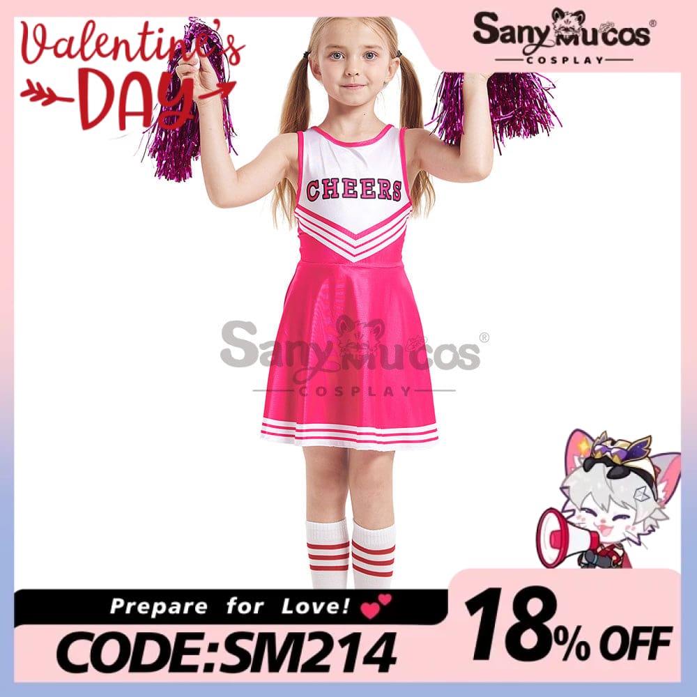 【In Stock】Halloween Cosplay Cheerleading Costume Kid Size Costumes