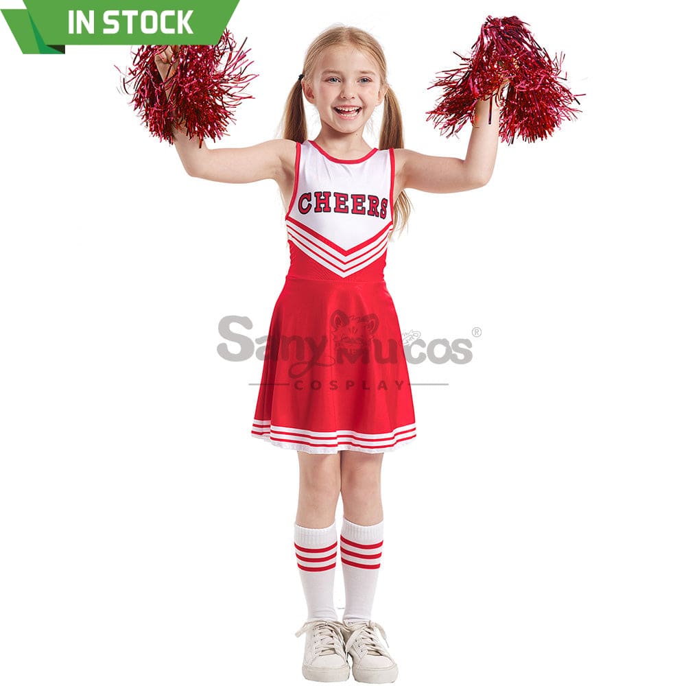 【In Stock】Halloween Cosplay Cheerleading Costume Kid Size Costumes