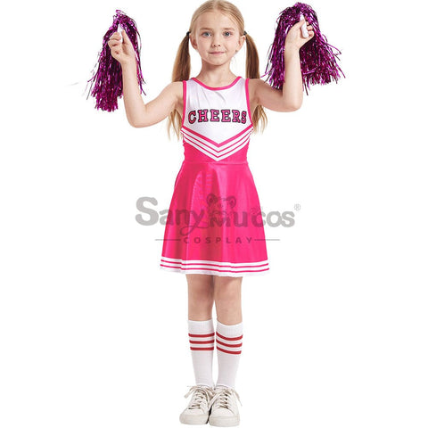 【In Stock】Halloween Cosplay Cheerleading Costume Kid Size Costumes