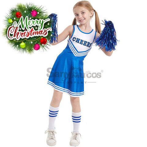 【In Stock】Halloween Cosplay Cheerleading Costume Kid Size Costumes