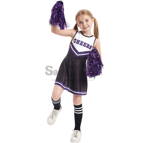 【In Stock】Halloween Cosplay Cheerleading Costume Kid Size Costumes