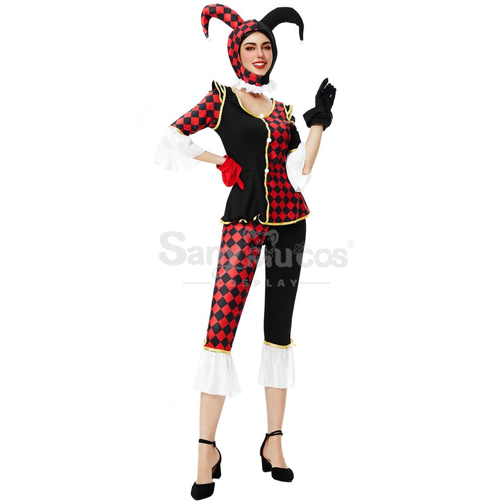 【In Stock】Halloween Cosplay Circus Clown Stage Performance Costume Costumes