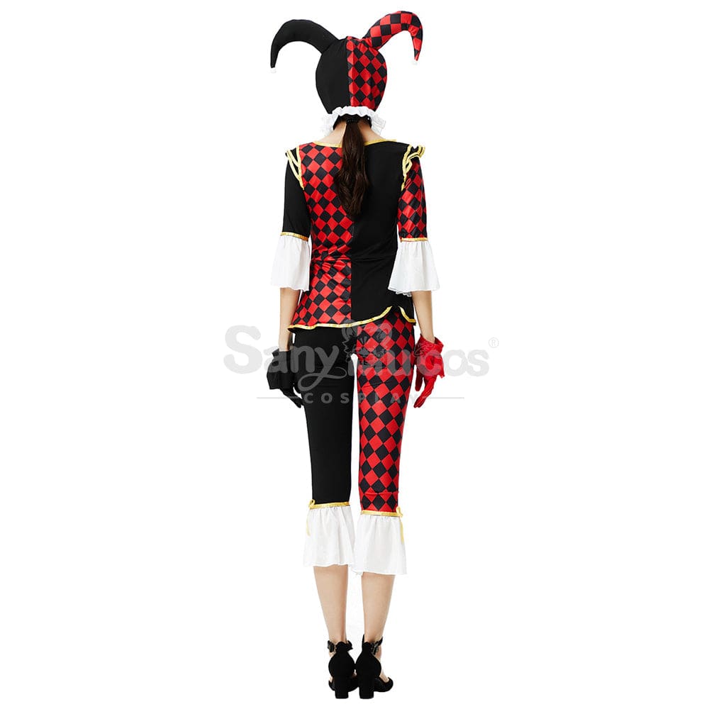 【In Stock】Halloween Cosplay Circus Clown Stage Performance Costume Costumes