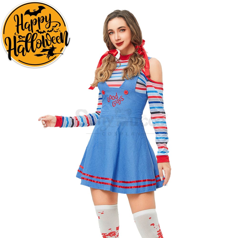 【In Stock】Halloween Cosplay Circus Clown Stage Performance Costume Costumes