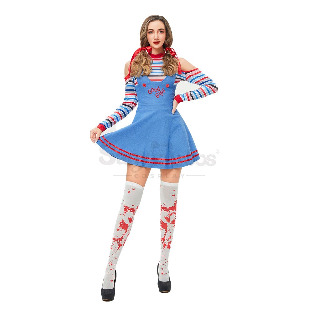 【In Stock】Halloween Cosplay Circus Clown Stage Performance Costume Costumes