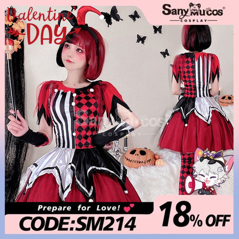 【In Stock】Halloween Cosplay Circus Clown Stage Performance Costume Costumes