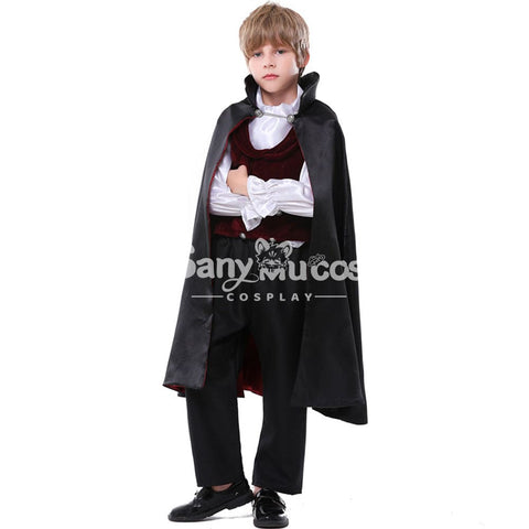 【In Stock】Halloween Cosplay Count Dracula Costume Kid Size Costumes