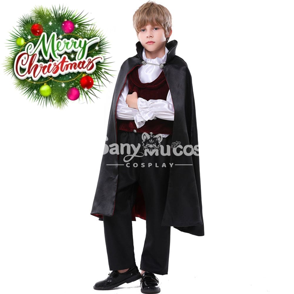 【In Stock】Halloween Cosplay Count Dracula Costume Kid Size Costumes