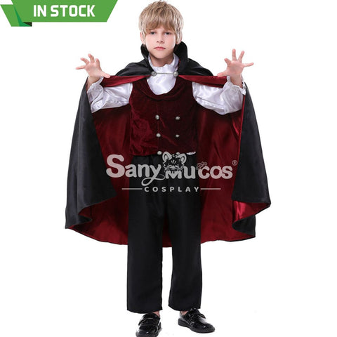 【In Stock】Halloween Cosplay Count Dracula Costume Kid Size Costumes