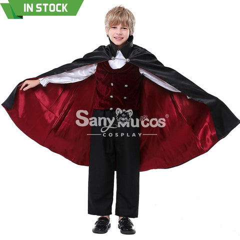 【In Stock】Halloween Cosplay Count Dracula Costume Kid Size Costumes