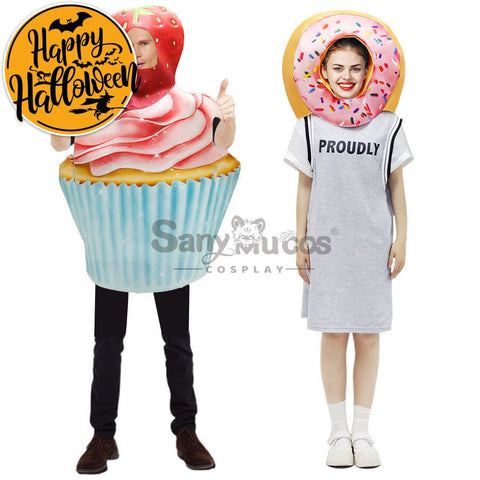 【In Stock】Halloween Cosplay Cupcake/Donut Costume Costumes