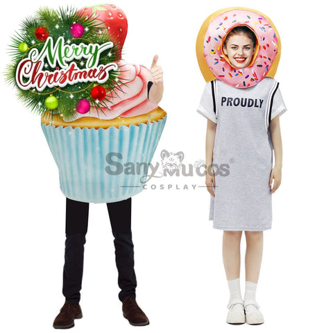 【In Stock】Halloween Cosplay Cupcake/Donut Costume Costumes