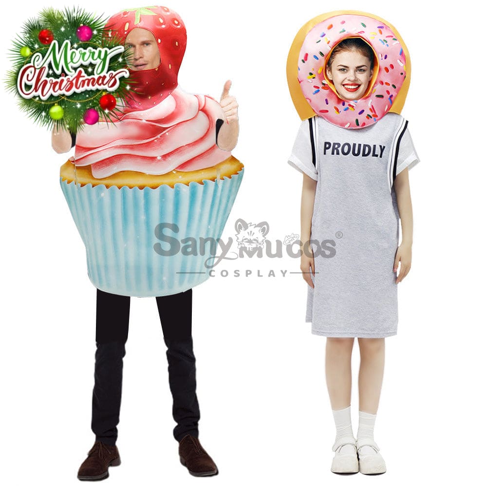 【In Stock】Halloween Cosplay Cupcake/Donut Costume Costumes