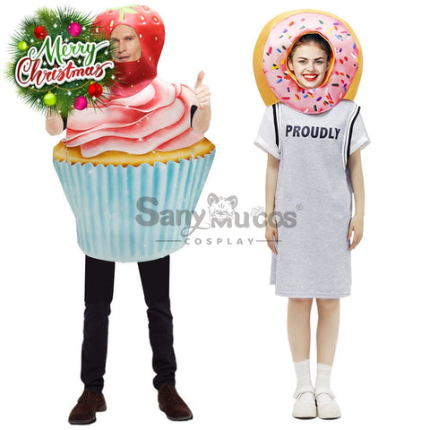 【In Stock】Halloween Cosplay Cupcake/Donut Costume Costumes