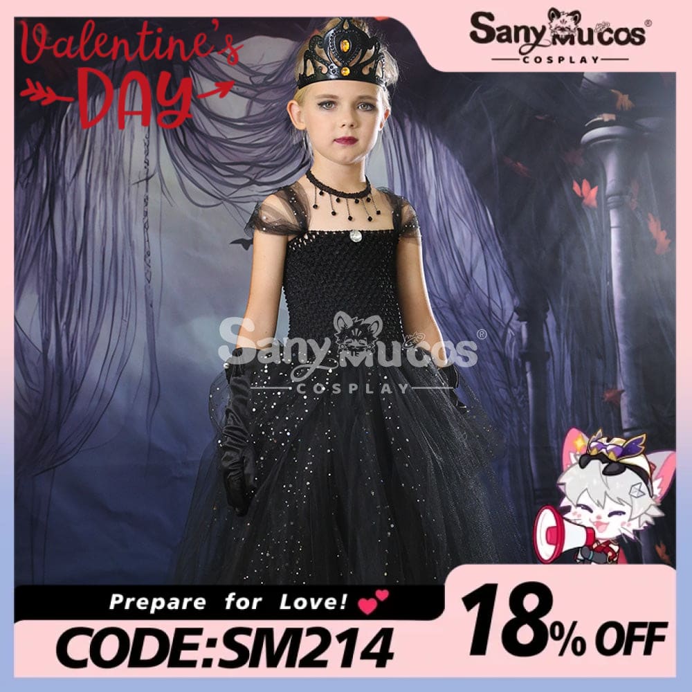 【In Stock】Halloween Cosplay Dark Princess Costume Kid Size Costumes