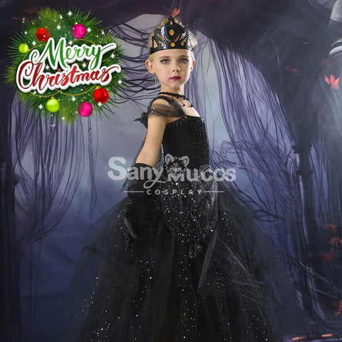 【In Stock】Halloween Cosplay Dark Princess Costume Kid Size Costumes