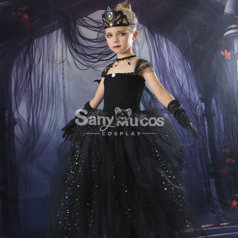 【In Stock】Halloween Cosplay Dark Princess Costume Kid Size Costumes