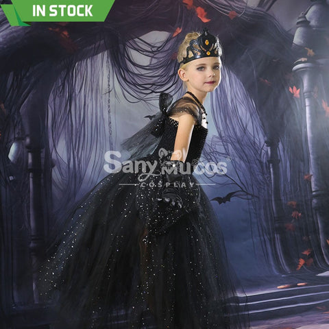 【In Stock】Halloween Cosplay Dark Princess Costume Kid Size Costumes