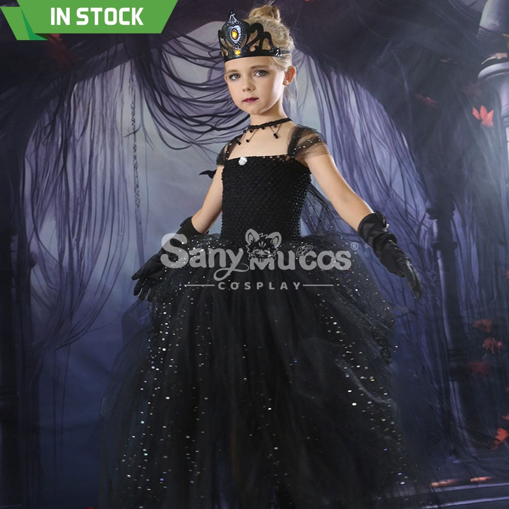 【In Stock】Halloween Cosplay Dark Princess Costume Kid Size Costumes