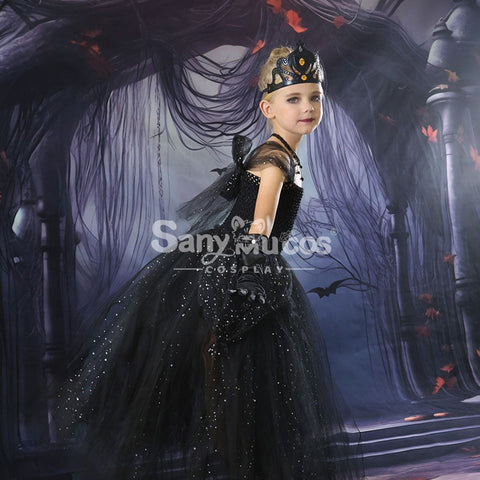 【In Stock】Halloween Cosplay Dark Princess Costume Kid Size Costumes