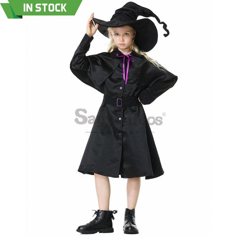 【In Stock】Halloween Cosplay Dark Witches Costume Kid Size Costumes