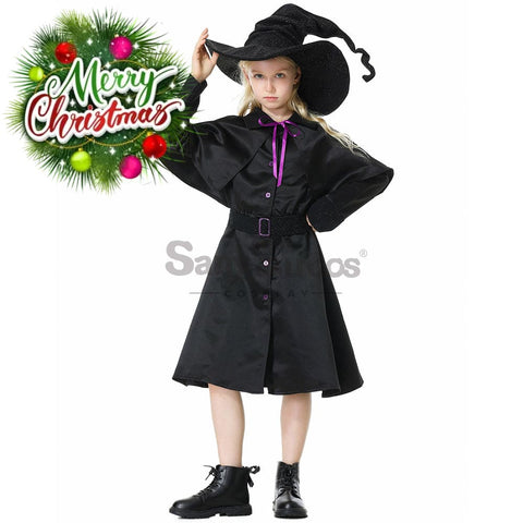 【In Stock】Halloween Cosplay Dark Witches Costume Kid Size Costumes