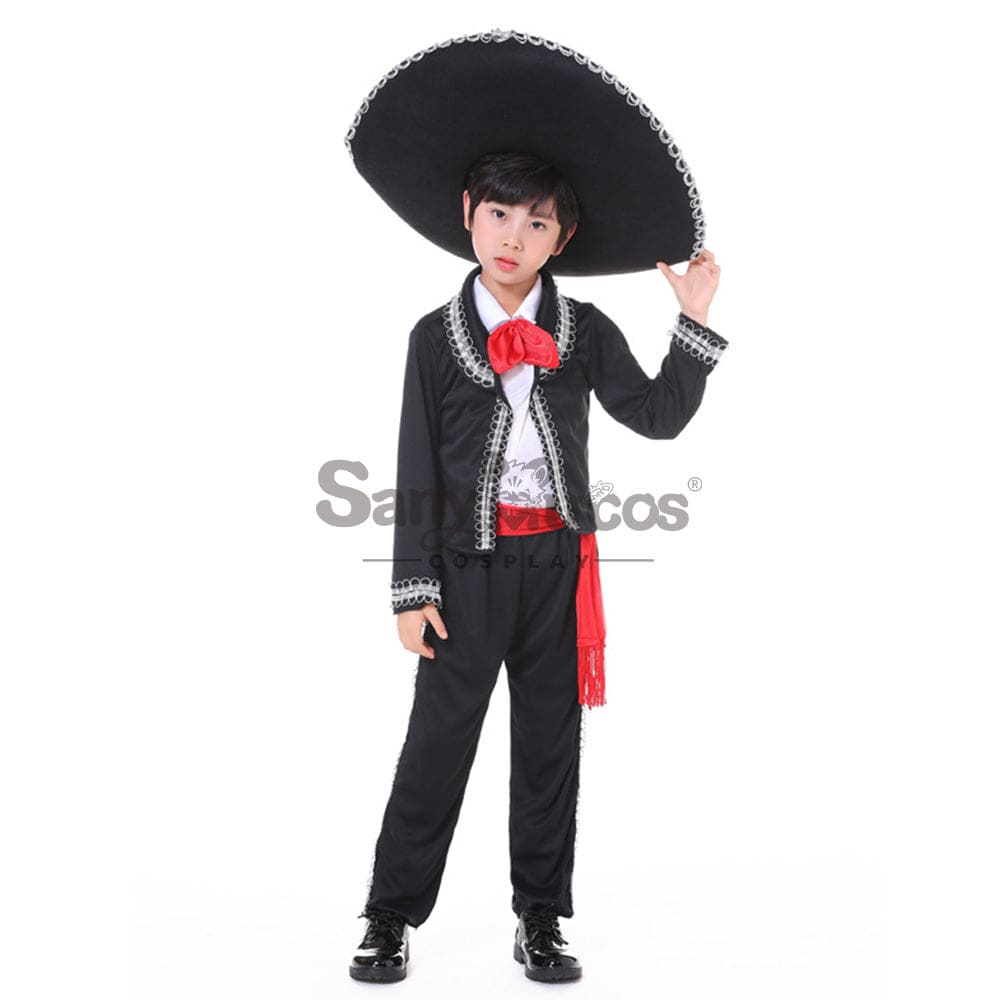 【In Stock】Halloween Cosplay Day Of The Dead Costume Kid Size Costumes