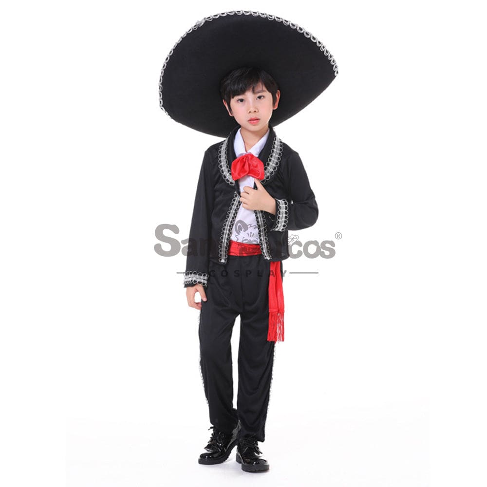 【In Stock】Halloween Cosplay Day Of The Dead Costume Kid Size Costumes