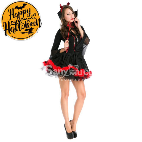 【In Stock】Halloween Cosplay Demon Dress Costume Costumes