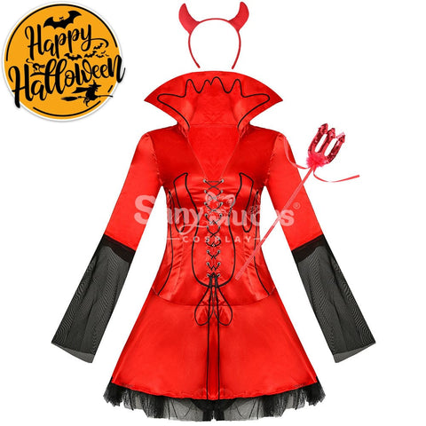 【In Stock】Halloween Cosplay Demon Dress Costume Costumes