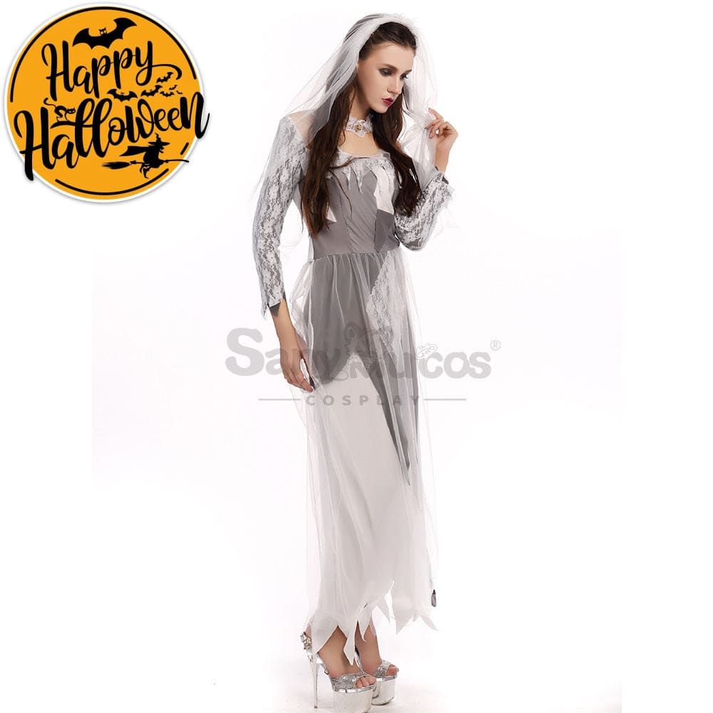 【In Stock】Halloween Cosplay Demon Ghost Wife Costume Costumes