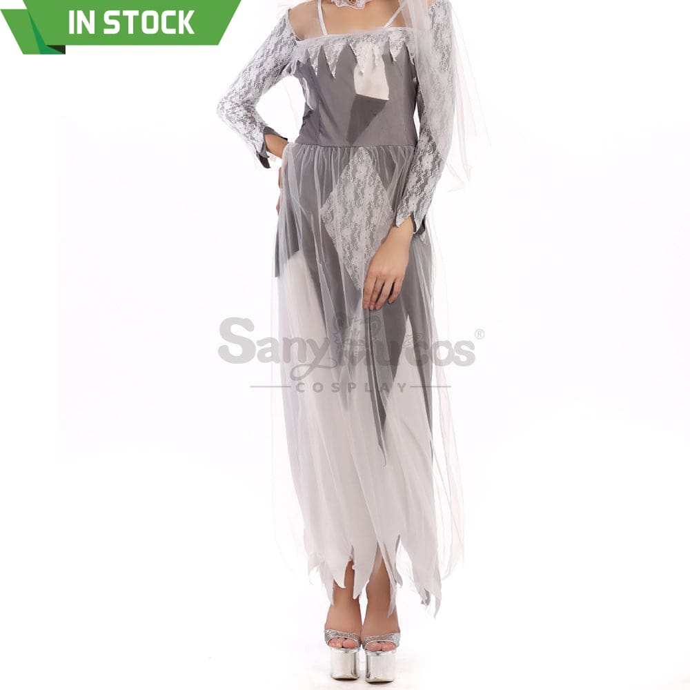 【In Stock】Halloween Cosplay Demon Ghost Wife Costume Costumes