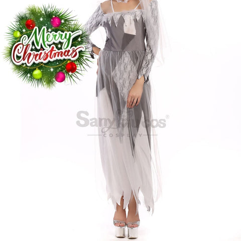 【In Stock】Halloween Cosplay Demon Ghost Wife Costume Costumes