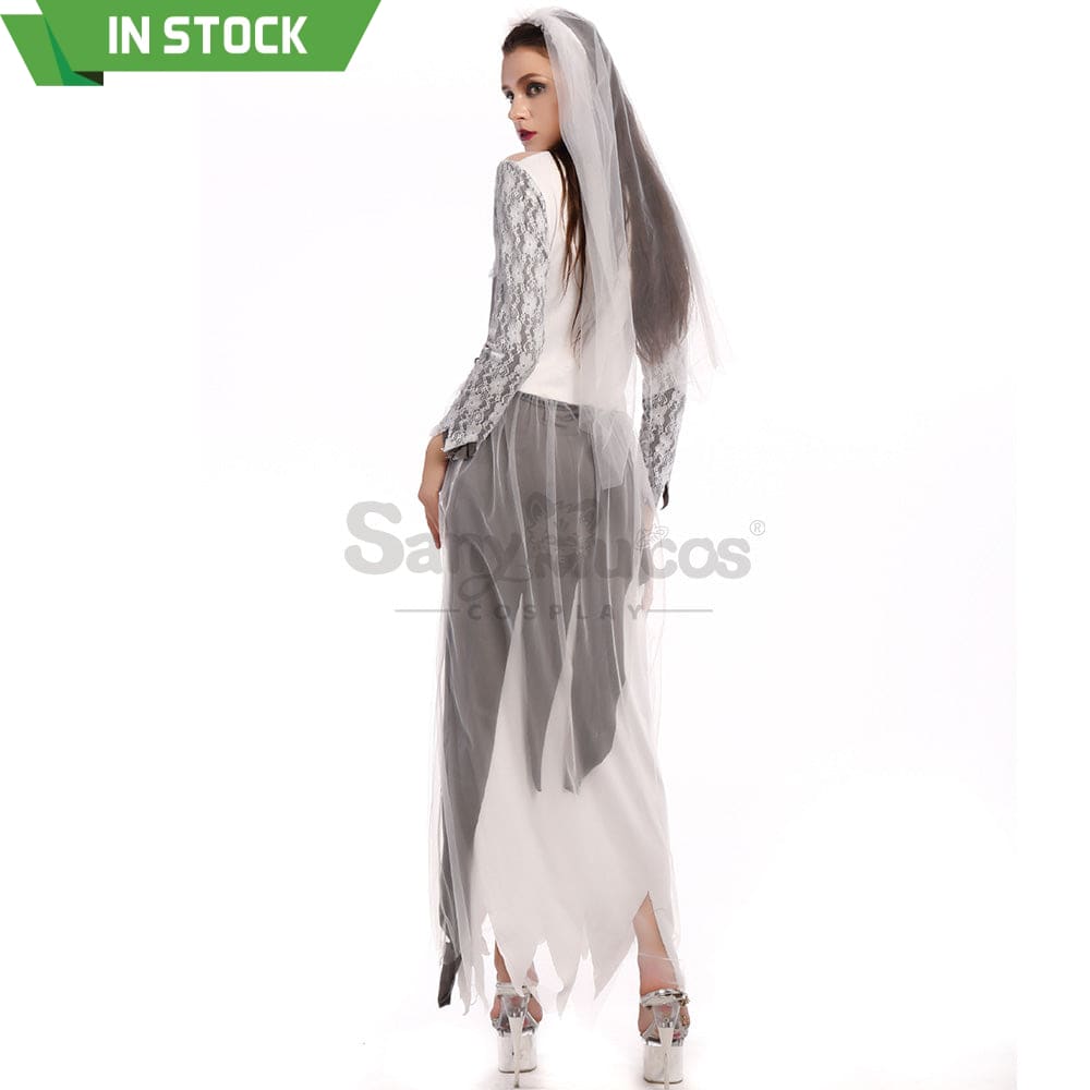 【In Stock】Halloween Cosplay Demon Ghost Wife Costume Costumes