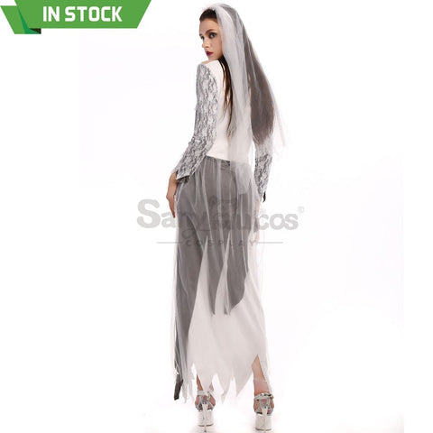 【In Stock】Halloween Cosplay Demon Ghost Wife Costume Costumes