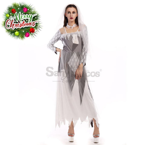 【In Stock】Halloween Cosplay Demon Ghost Wife Costume Costumes