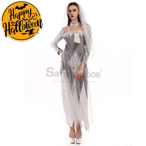 【In Stock】Halloween Cosplay Demon Ghost Wife Costume Costumes