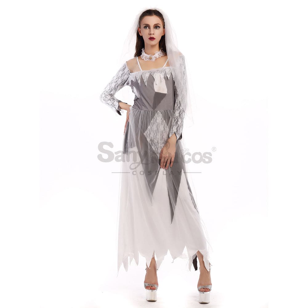 【In Stock】Halloween Cosplay Demon Ghost Wife Costume Costumes