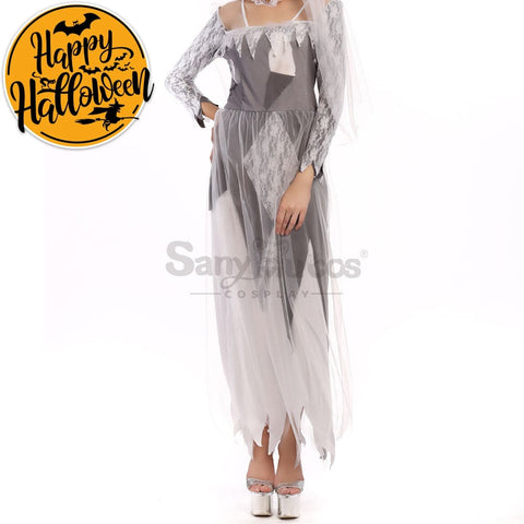 【In Stock】Halloween Cosplay Demon Ghost Wife Costume Costumes