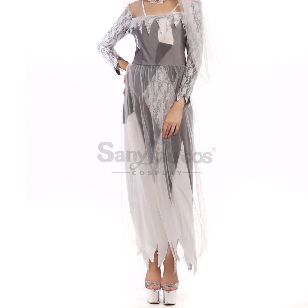 【In Stock】Halloween Cosplay Demon Ghost Wife Costume Costumes