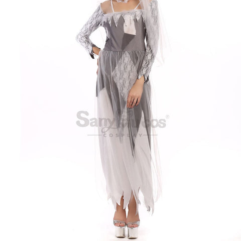 【In Stock】Halloween Cosplay Demon Ghost Wife Costume Costumes