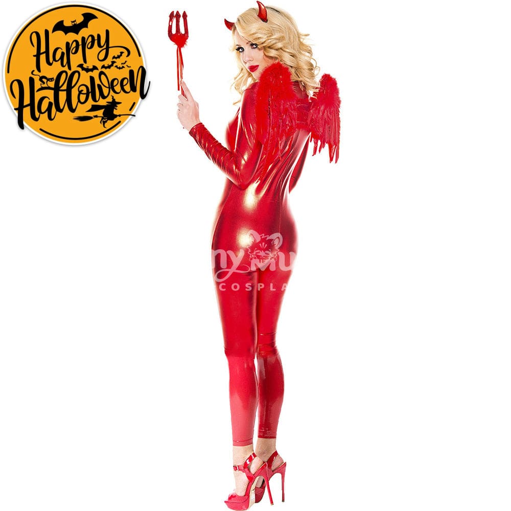 【In Stock】Halloween Cosplay Demon Jumpsuit Costume Costumes