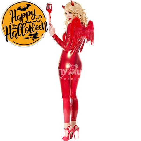 【In Stock】Halloween Cosplay Demon Jumpsuit Costume Costumes