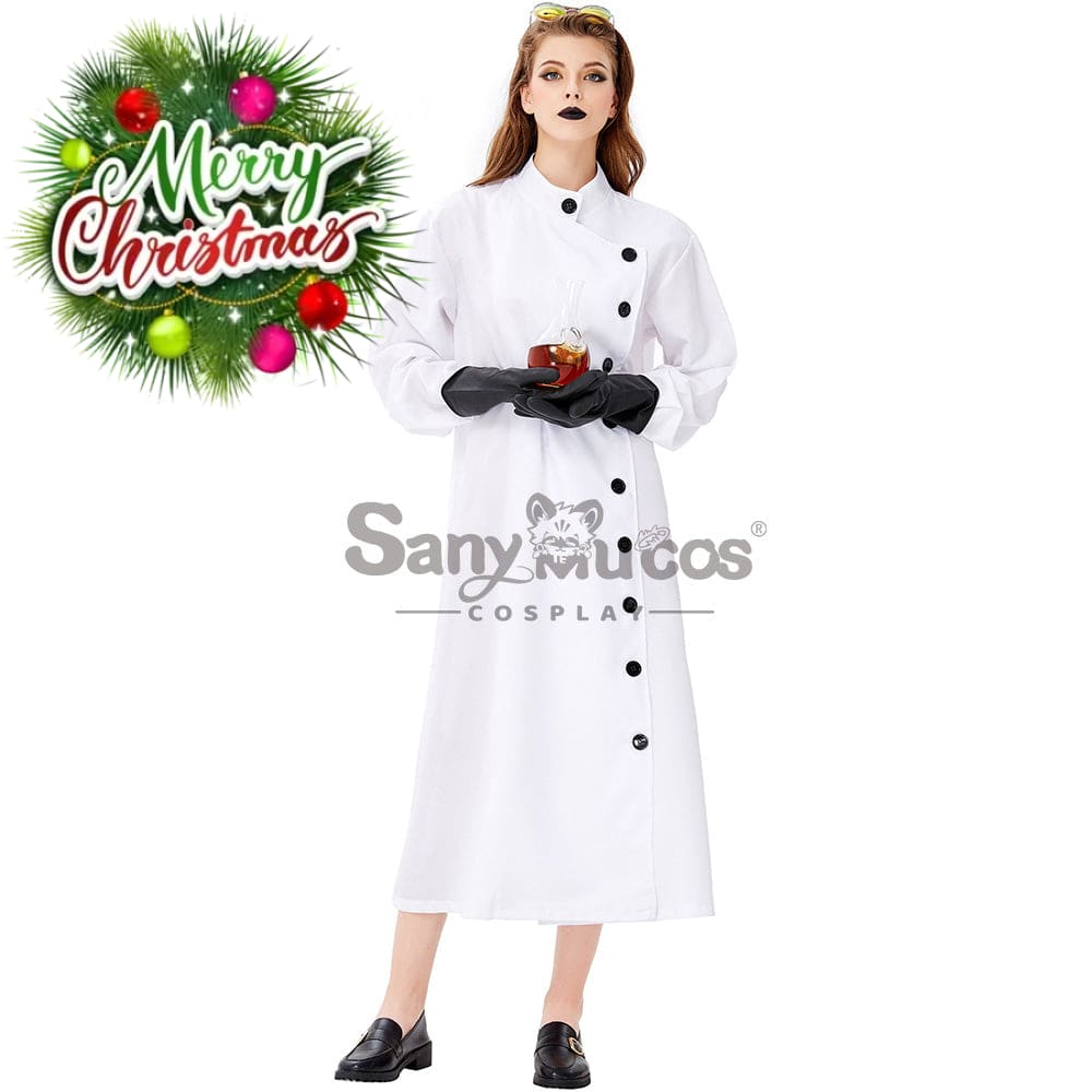 【In Stock】Halloween Cosplay Evil Scientist Costume Costumes