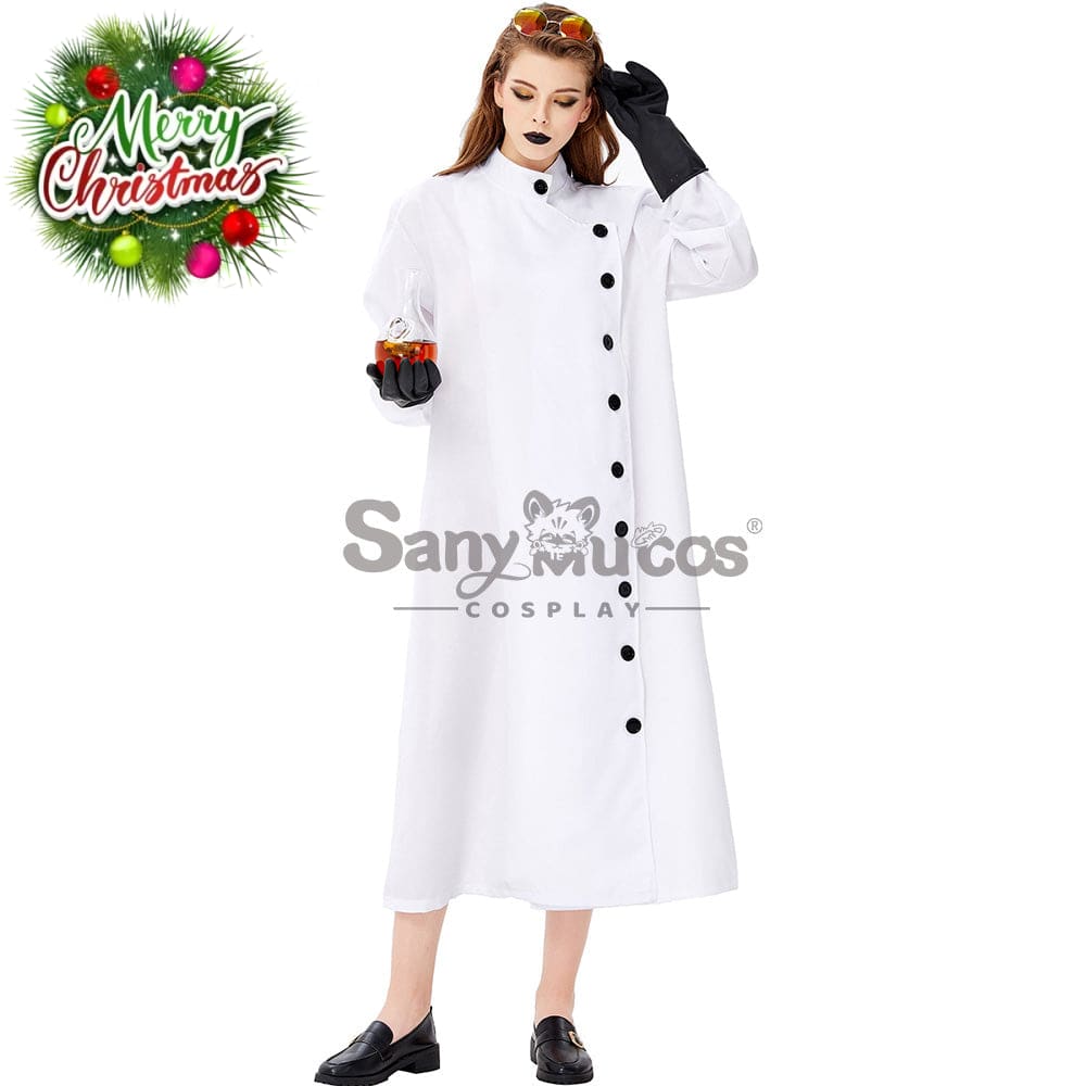 【In Stock】Halloween Cosplay Evil Scientist Costume Costumes
