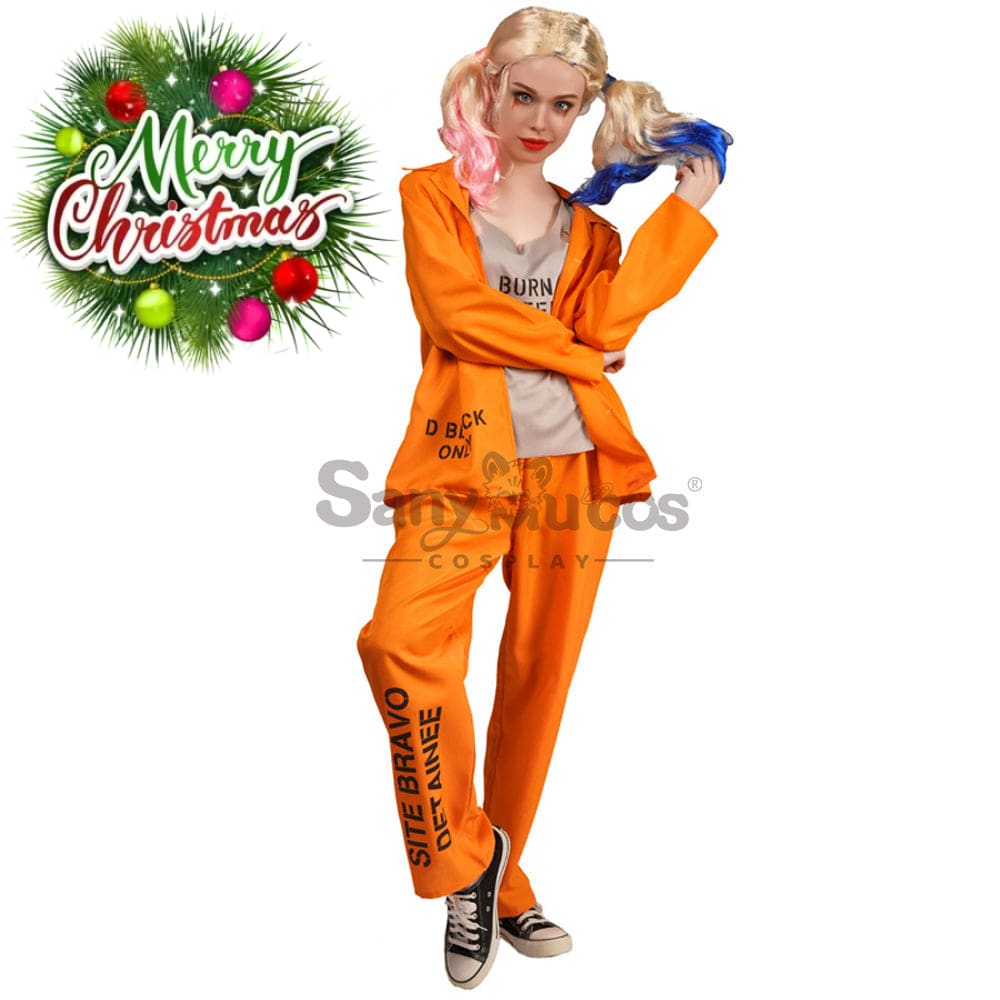 【In Stock】Halloween Cosplay Female Prisoner Costume Costumes