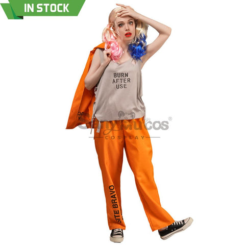 【In Stock】Halloween Cosplay Female Prisoner Costume Costumes