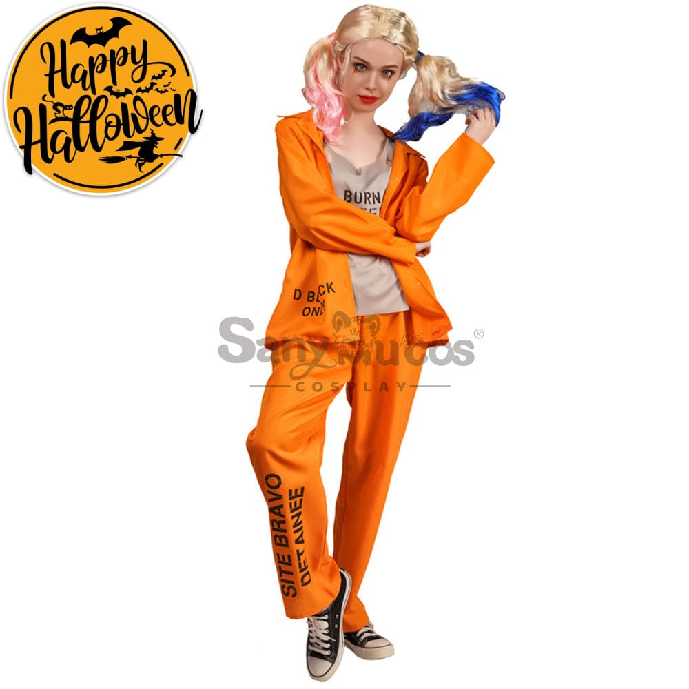 【In Stock】Halloween Cosplay Female Prisoner Costume Costumes